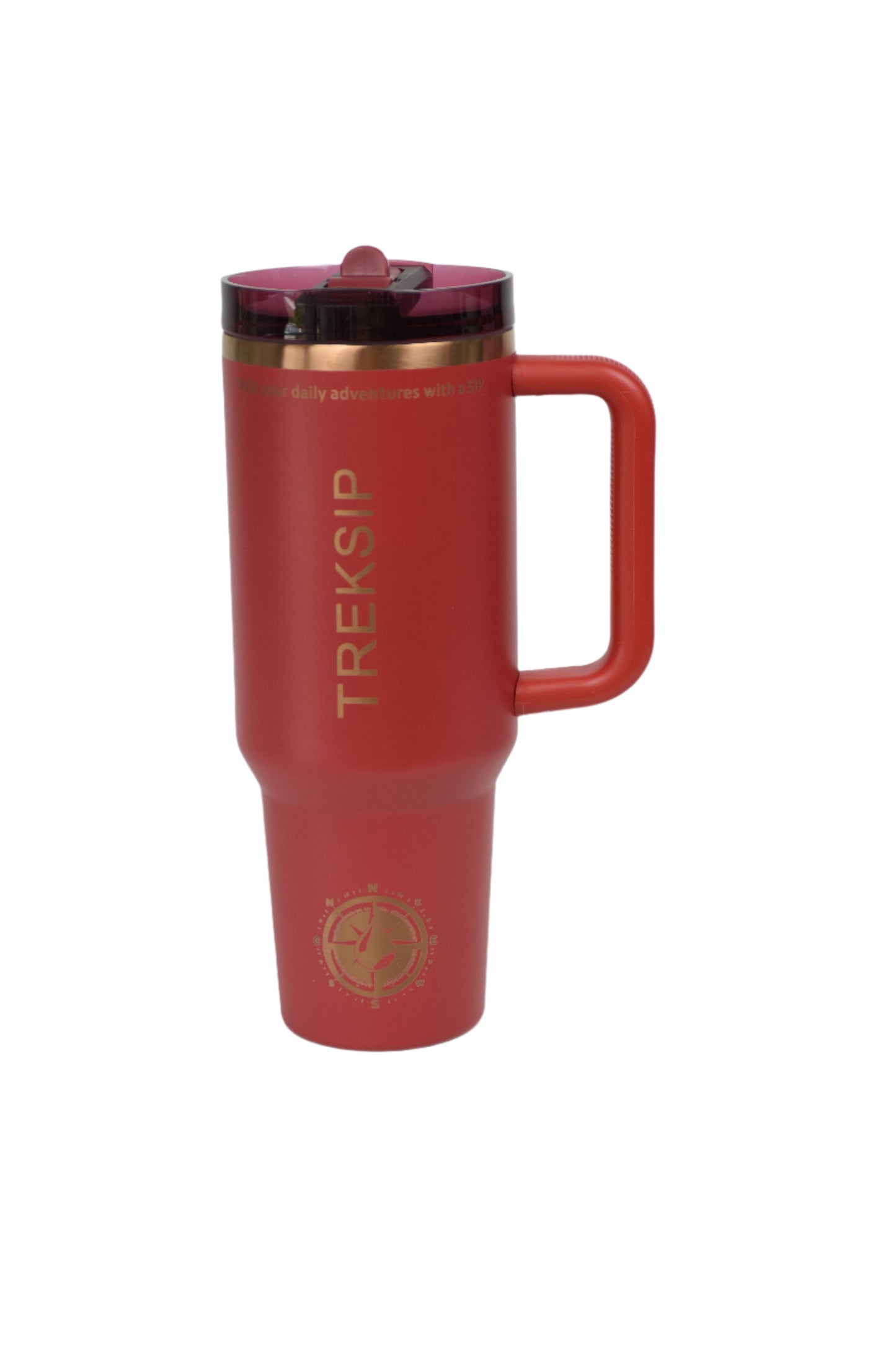 TREKSIP® Wine Glow| Flip Straw |Leakproof|Tumbler | 40 OZ